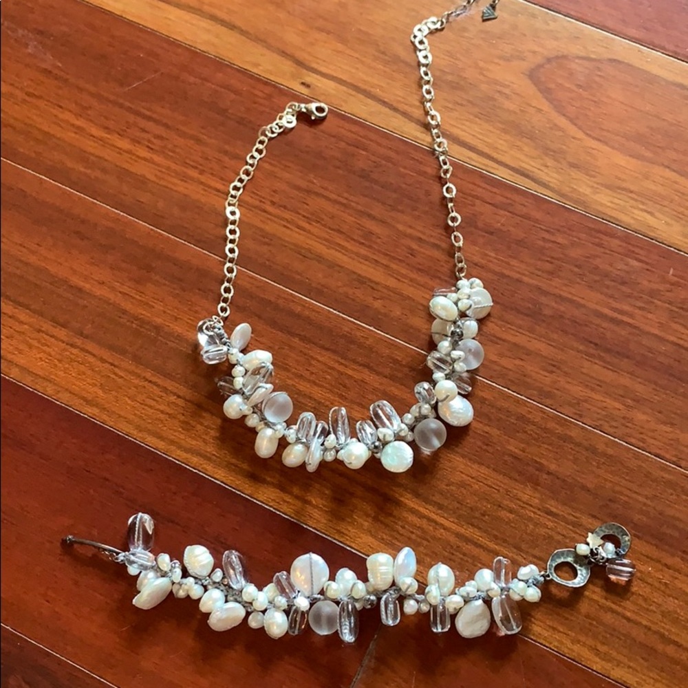 necklace and bracelet matching set